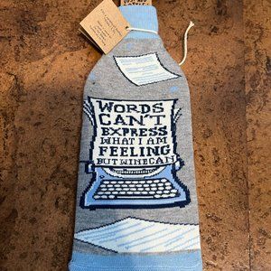 5/$20 Happy Blessed Lucky wine sock